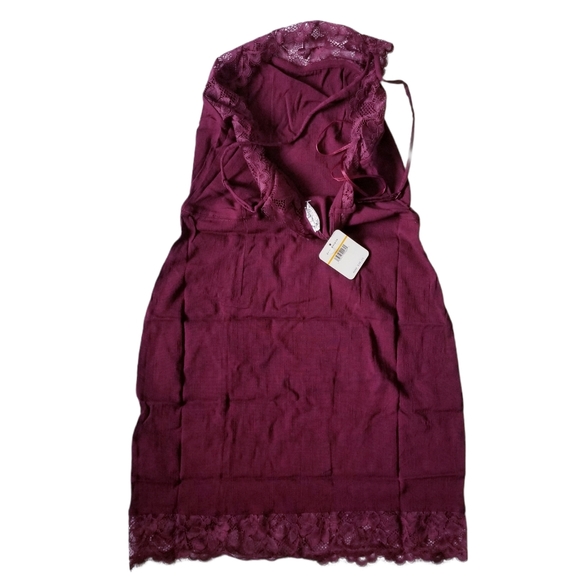 Free People Premonition Maroon Bodycon Dress - Picture 6 of 8